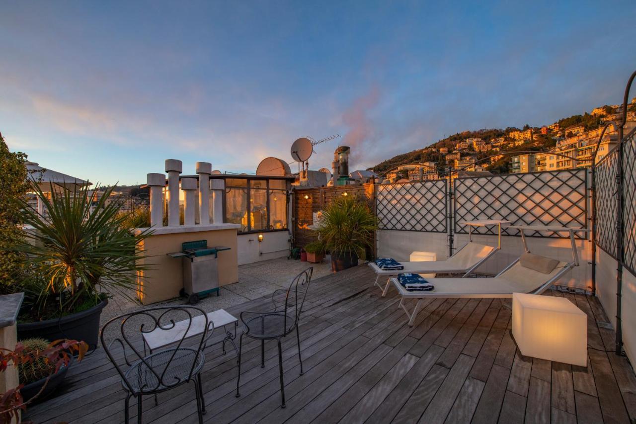 Castelletto Exclusive Terrace Penthouse Daire Cenova Dış mekan fotoğraf