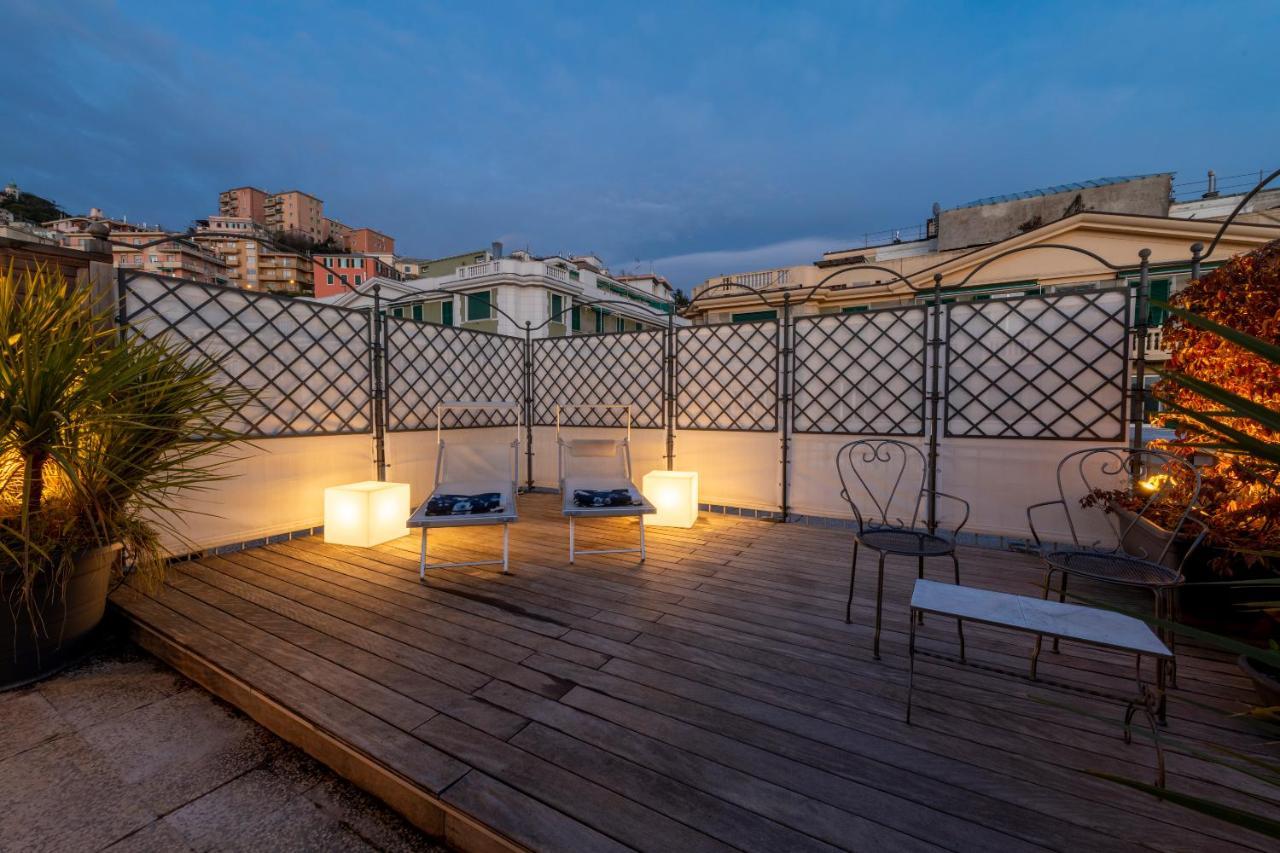Castelletto Exclusive Terrace Penthouse Daire Cenova Dış mekan fotoğraf