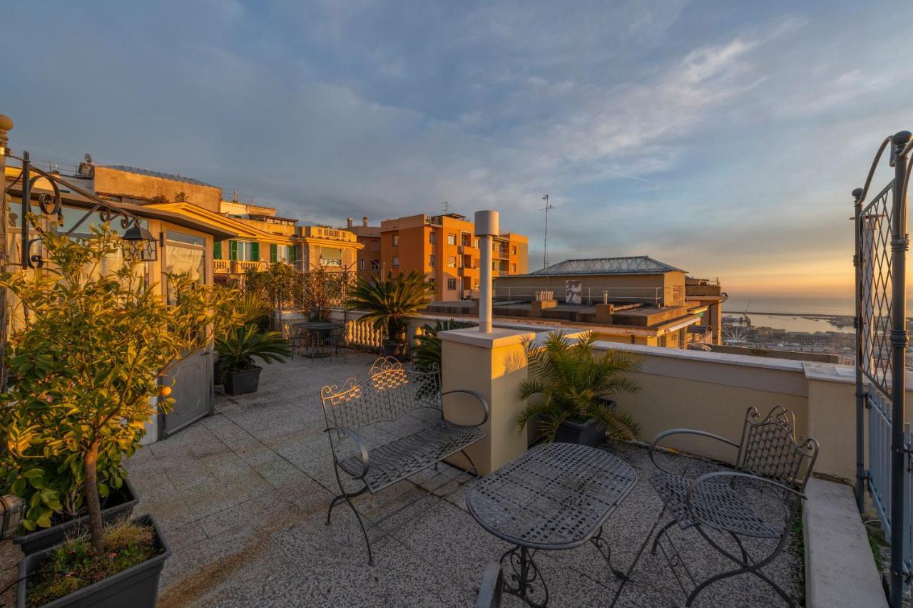 Castelletto Exclusive Terrace Penthouse Daire Cenova Dış mekan fotoğraf