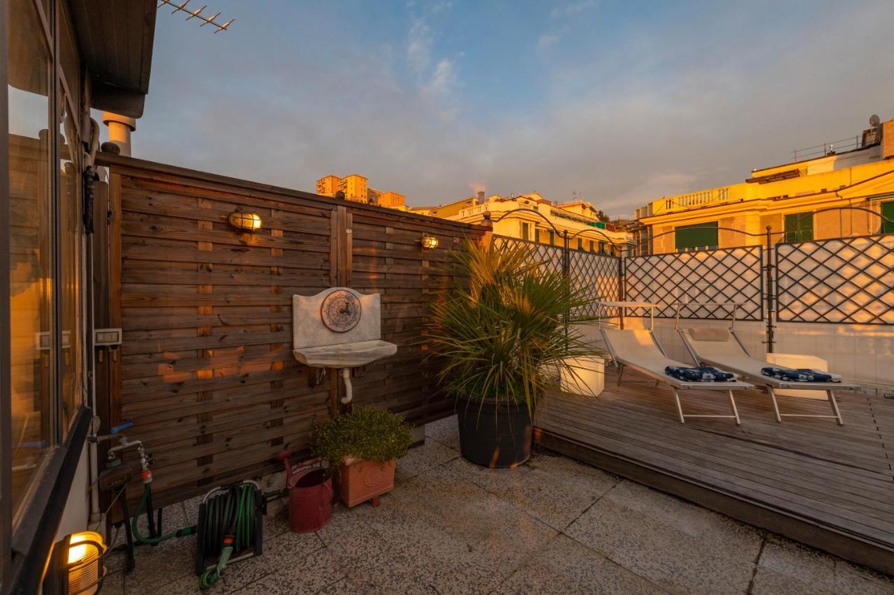 Castelletto Exclusive Terrace Penthouse Daire Cenova Dış mekan fotoğraf