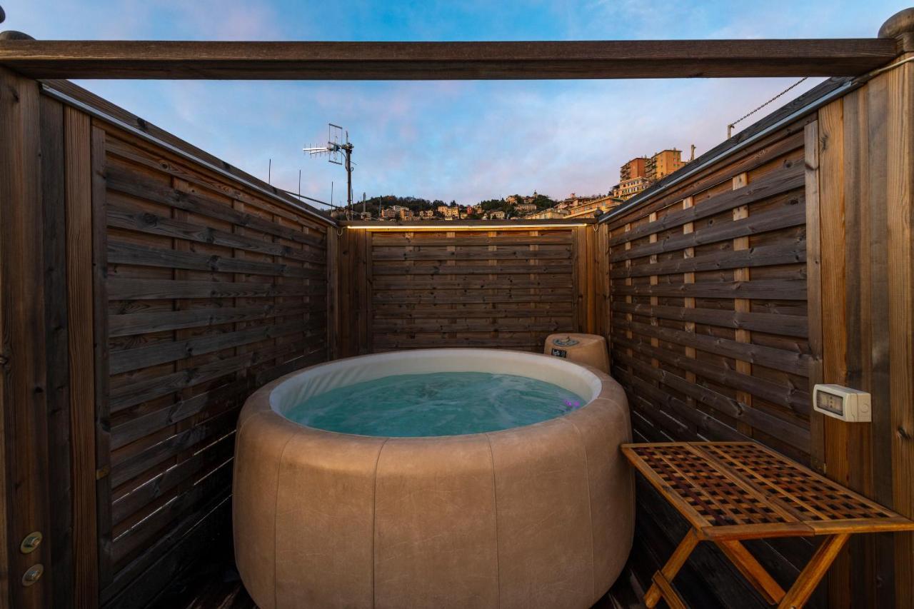 Castelletto Exclusive Terrace Penthouse Daire Cenova Dış mekan fotoğraf