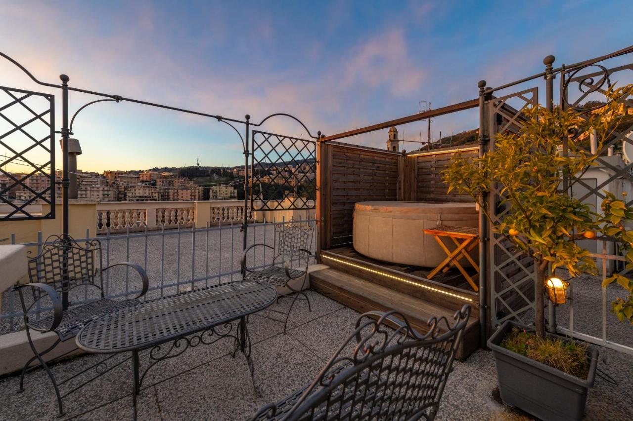 Castelletto Exclusive Terrace Penthouse Daire Cenova Dış mekan fotoğraf