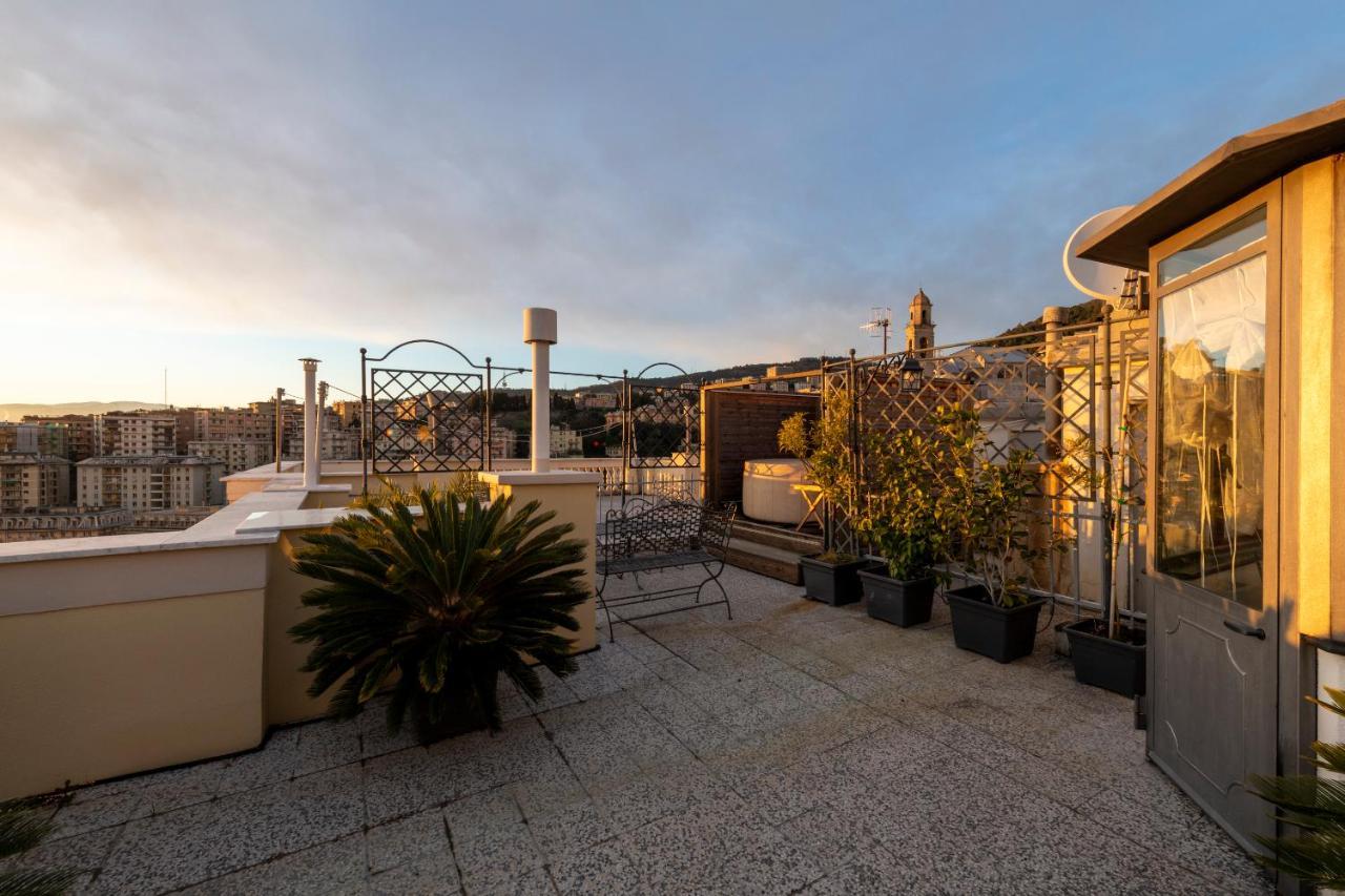 Castelletto Exclusive Terrace Penthouse Daire Cenova Dış mekan fotoğraf
