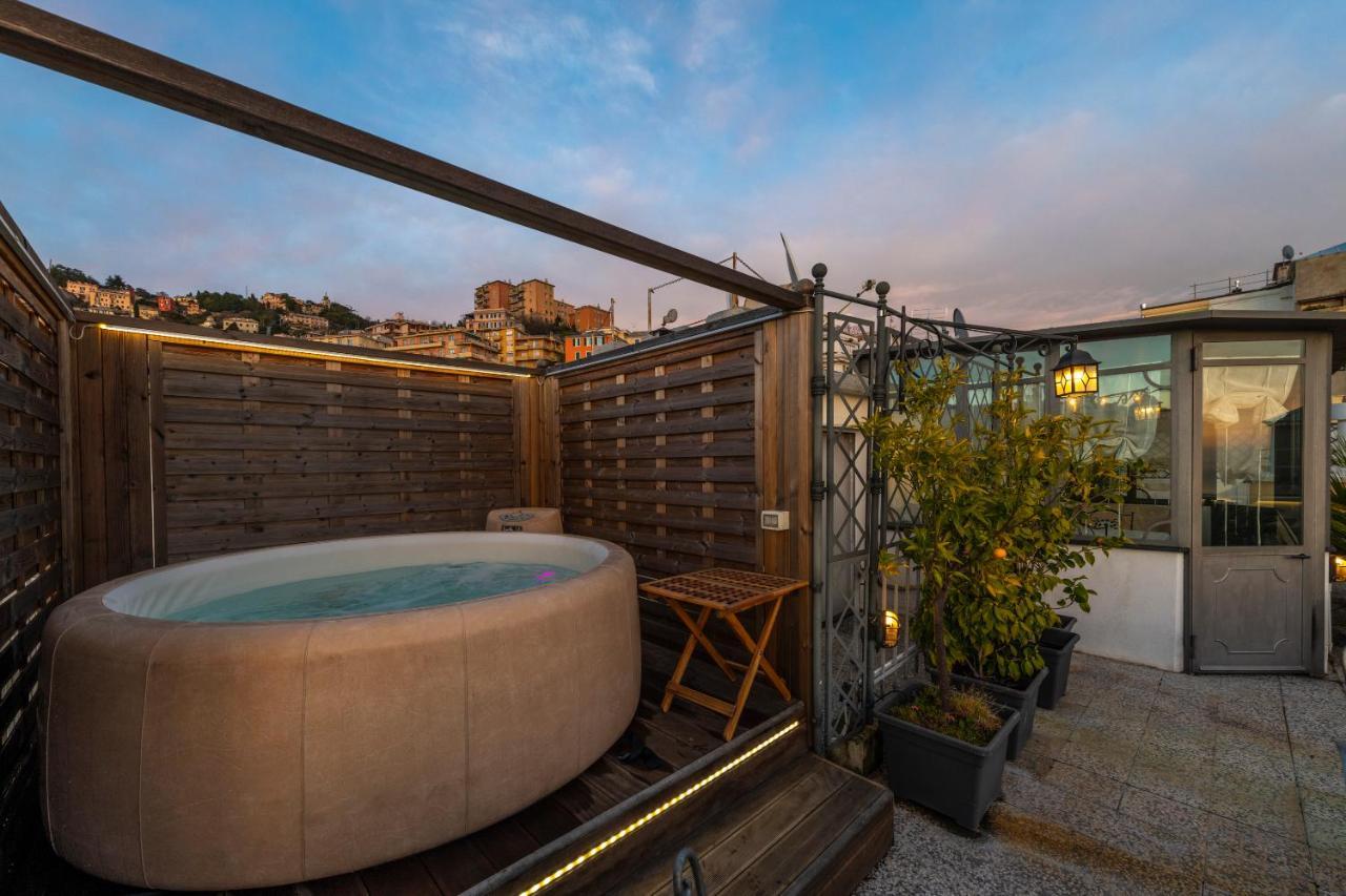 Castelletto Exclusive Terrace Penthouse Daire Cenova Dış mekan fotoğraf
