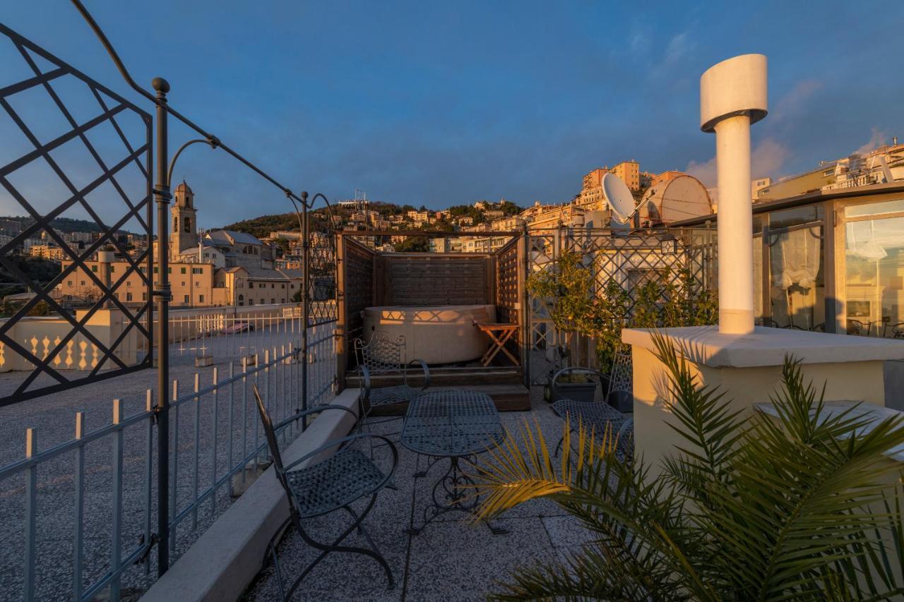Castelletto Exclusive Terrace Penthouse Daire Cenova Dış mekan fotoğraf