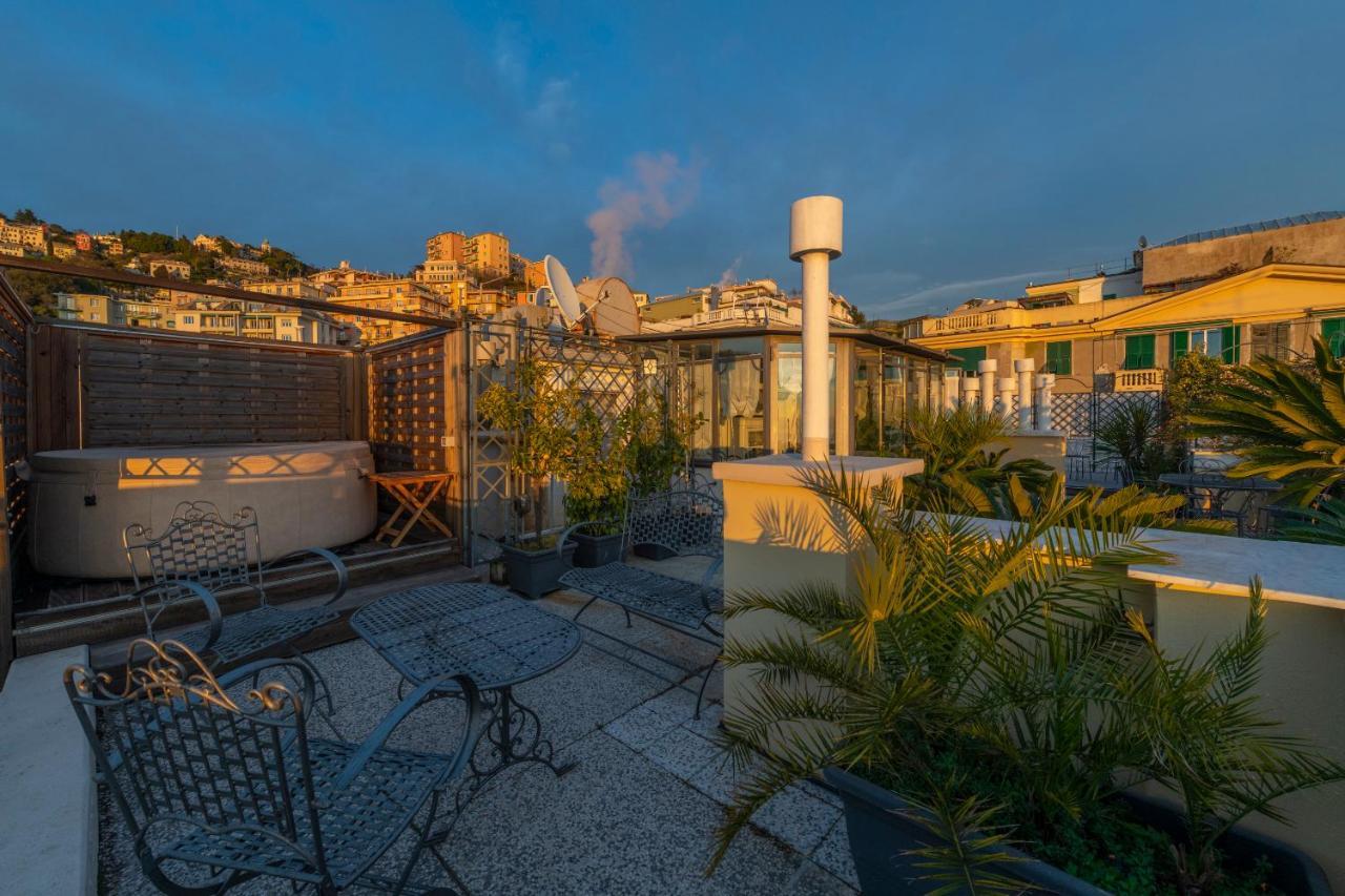 Castelletto Exclusive Terrace Penthouse Daire Cenova Dış mekan fotoğraf